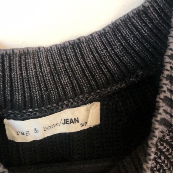 Rag and Bone Cold Shoulder Cotton Sweater - Picture 4 of 7